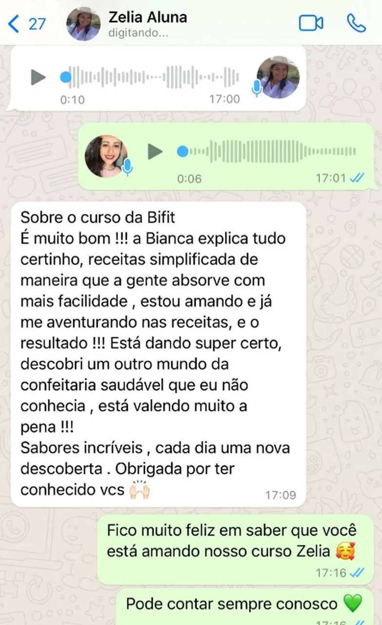 Depoimento de aluna 2