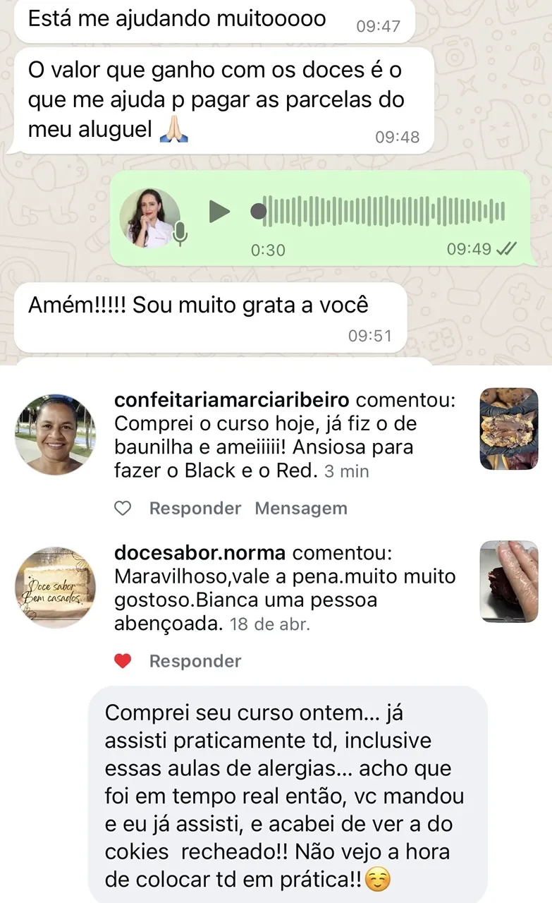 Depoimento de aluna 5